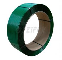 Páska PET 12 x 0,60 mm, 406/145 - 2500 m, 2600 N, zelená Páska PET 12 x 0,60 mm, 406/145 - 2500 m, 2600 N, zelená