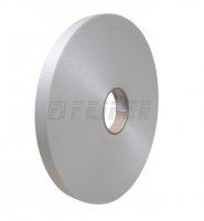 Páska PES 38 mm - SENZASTRAP 105HD, 100 m, příčně protkávaná, potisk Páska PES 38 mm - SENZASTRAP 105HD, 100 m, příčně protkávaná, potisk